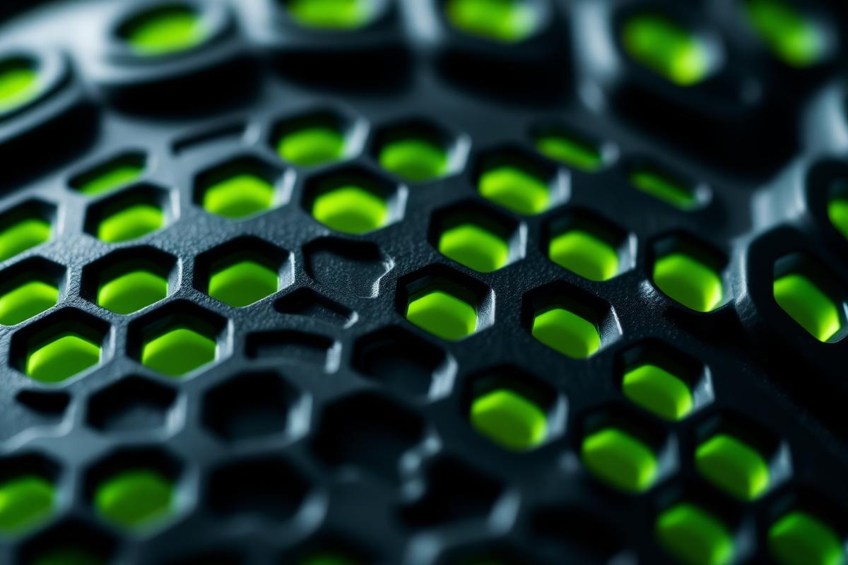 CWR Air-Grid cushioning detail